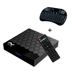 Convertidor Smart TV Box 1 GB Ram + Teclado + Control Remoto T1PRO Android IOS 4k Netflix Amazon HBO Youtube Disney