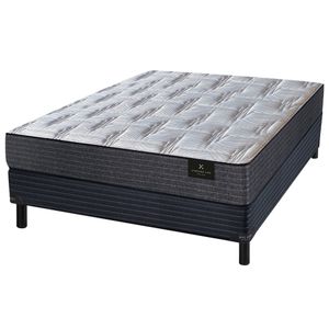 Conjunto Sommier y Colchón de resortes King Koil XL Ext. Life de 2 plazas 140x190 cm