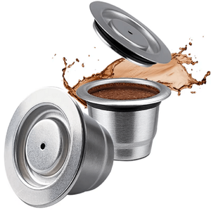 Capsulas recargables para cafeteras Nespresso 