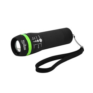 Linterna de led con zoom a pilas AAA NISUTA- NSLI19