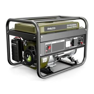 Generador Eléctrico 2500W Verde y Negro GE-PH2500AL
