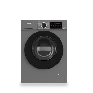 Lavarropas BGH Inverter Carga Frontal 6kg 1000 RPM Silver BWFE06W24AR