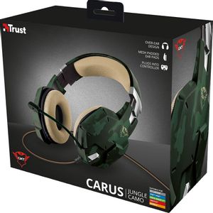 Auriculares Gamer Trust Camo GXT 322C CARUS Jungle ps4, ps5, PC, Xbox, mobile