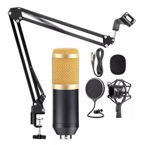 Kit Microfono Omnidireccional Suono Soporte Brazo Antipop Araña