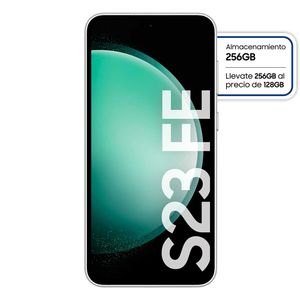 Celular Samsung Galaxy S23 FE 8GB 256GB Mint $579.99920 $459.999 ¡Retiralo YA!
