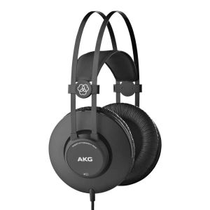 Auriculares Profesionales AKG K52 Cerrados Jack 3,5mm y Adaptador 6,35mm Over Ear