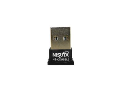 Conversor USB a bluetooth para PC Nisuta NSCOUSBL2  Negro