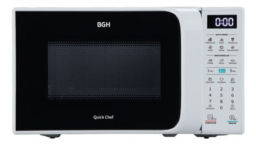 Microondas Bgh 20 Litros Digital Eco B120db20