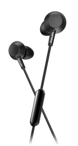 Auriculares In Ear Philips Earbuds Tae4105 Microfono Negro