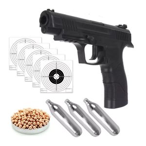 Pistola Co2 Daisy Semi 415 Powerline 500 Balines 3 Garrafas y Blancos
