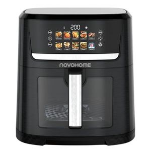 Freidora de Aire Novohome Digital a Color Ventana 10L 1500W