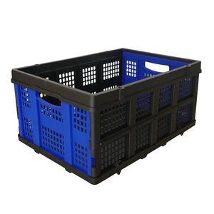 Canasto Cesto de Compras Plegable Plastico para Carrito