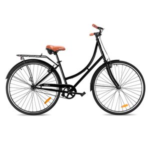 Bicicleta de Paseo Rodado 28” Cuadro Acero Philco Sicilia Negro