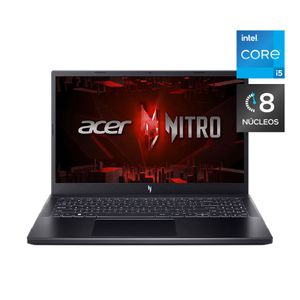 Notebook Acer Nitro V15 15,6” Intel Core i5 8 Núcleos 8GB 512GB SSD