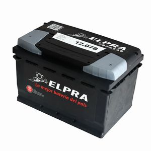 Batería para Auto Diesel y GNC Elpra 12078 12x75 Reforzada