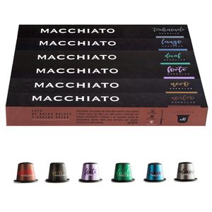 90 Capsulas De Café Macchiato Combo Mix