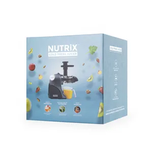 Juguera Eléctrica Nutrix. Cold Press Juicer Horizontal – Electro Hogar