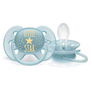 Chupete Ultra Soft Deco Philips Avent 6-18 meses Little Star
