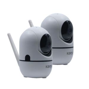 Kit X2 Camara Ip Wireless Kanji Kj-camipmx1 Sonido Bidireccional Microsd Hd Ids y Android