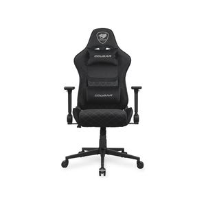 Silla Gamer Cougar Armor One V2 Simil Lino 120kg Black Negro