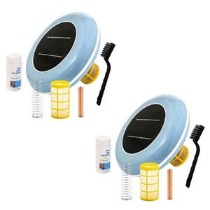 Ionizador Pileta Piscinas Solar 300m3 Pack X2 Waggs