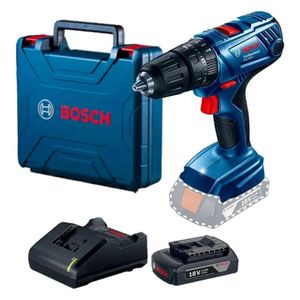 Taladro Percutor Bosch Inalámbrico 18V GSB 180-LI c/ 2 Baterías y Cargador