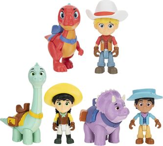 Figura Dino Ranch 3 Figuras y 3 Dinos Pack x 6