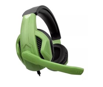 Auriculares Headset Gamer Noga Stormer St-9028 3.5mm Consola Verde