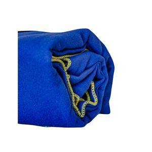 1X Toalla Microfibra Azul Francia XL + 2X Toalla Microfibra