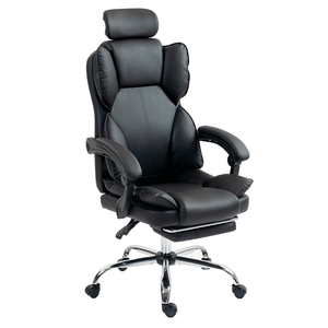 Silla Oficina Ergonómica Novohome Reclinable con Apoya Pies