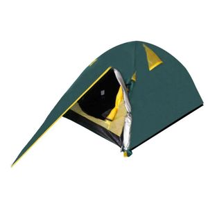 Carpa Iglú Para 2 Personas Reforzada con Sobretecho y Abside
