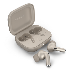 Auriculares Motorola By Bose MotoBuds+ Pumice Stone 