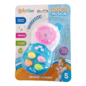 Telefono Celular Con Luz Y Sonido Baby Gus Juguete Bebes