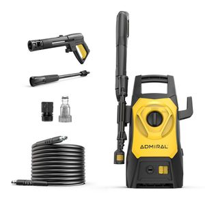 Hidrolavadora Admiral 1200w 100 Bar con Autostop + Accesorios Alta Presión 