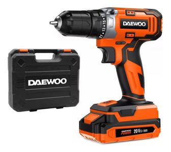 Taladro 20v Atornillador Inalámbrico Brushless + Bateria 2ah Daewoo Dacd3820
