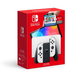 Nintendo Switch OLED Model + Super Mario Bros. Wonder + 3mo NSO