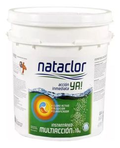 Cloro Instantáneo Multiaccion 10kg Nataclor