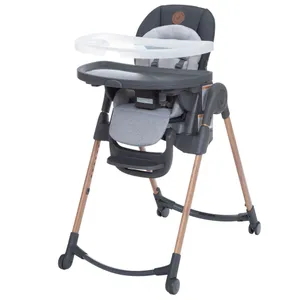 Silla De Comer Maxi Cosi Minla 4 Ruedas Gris