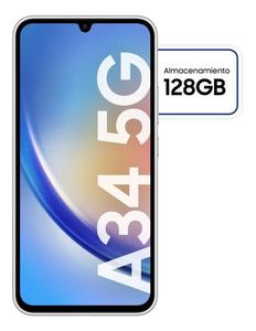 Celular Samsung Galaxy A34 5g 128/6gb Silver