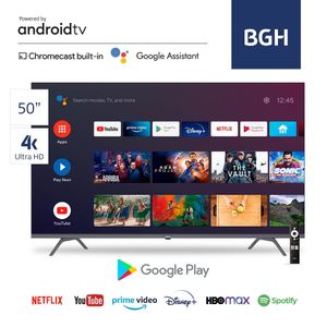 Smart TV UHD 4K 50" BGH ANDROID B5022US6A