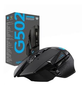 Mouse De Juego Inalámbrico Recargable Logitech G Series Lightspeed G502 Negro