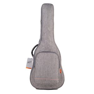 Funda Acolchada Reforzada para guitarra clásica (criolla) color gris claro