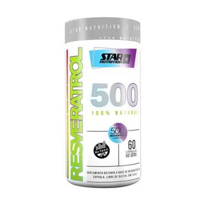 Star Nutrition Resveratrol 500 Antioxidante X 60 Capsulas