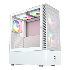 GABINETE GAMER XYZ AIRONE 200 MESH WHITE