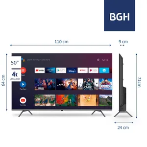 Comprar Pantalla Smart TV 4K Samsung Led De 50 Pulgadas, Modelo: Un50Au7000