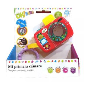 Mi Primera Cámara De Fotos Sonajero Ok Baby