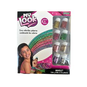 Set Para Crear Pulseras Glitter My Look - Ditoys 2742