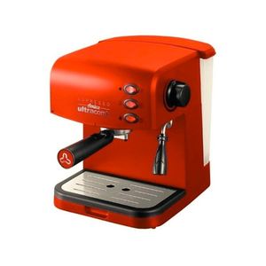 Cafetera Express Ultracomb Ce-6108 Automática Roja