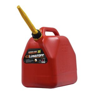 Bidón Para Combustible Extra Chato Con Pico Surtidor 20 Litros