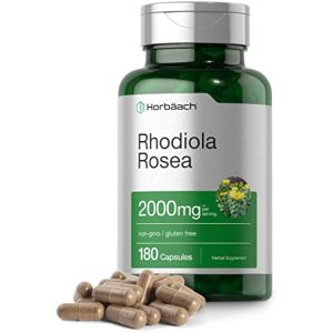 Horbäach Rhodiola Rosea Cápsulas 2000mg , 180